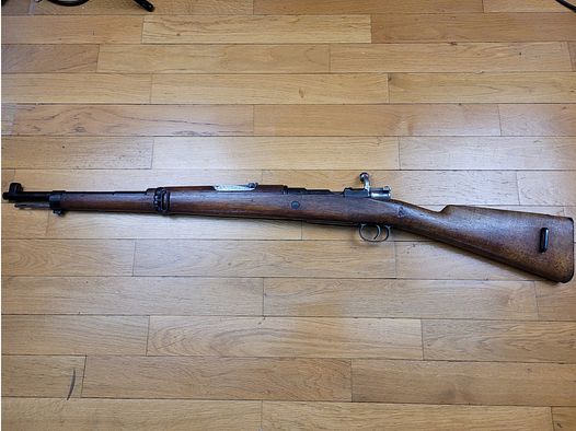 Seltenes Mauser M1916 Spanischer Karabiner – Originalkaliber 7×57 Mauser – Reglementäre Konfiguration – eine überraschend moderne Waffe – sehr guter Zustand