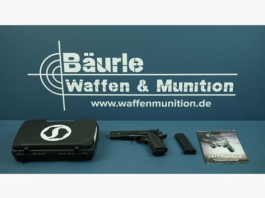 Schmeisser 1911 Hugo inkl. Koffer, Anleitung und zweites Magazin 9mmLuger