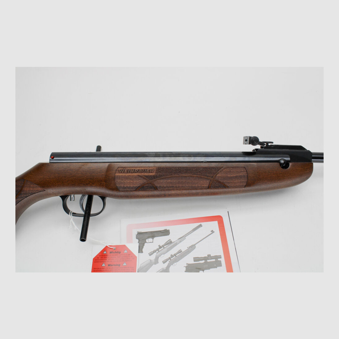 Carabine à air LG Weihrauch HW 30 S calibre 4,5mm crosse
