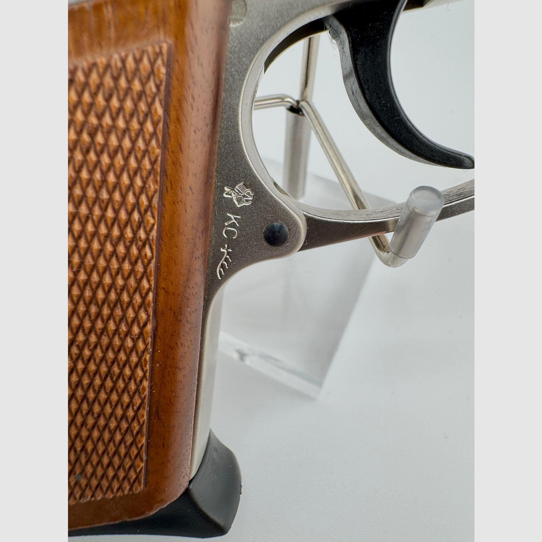 Röhm RG 9 nichelato - PTB 413 - Anno di prova KC (1992)