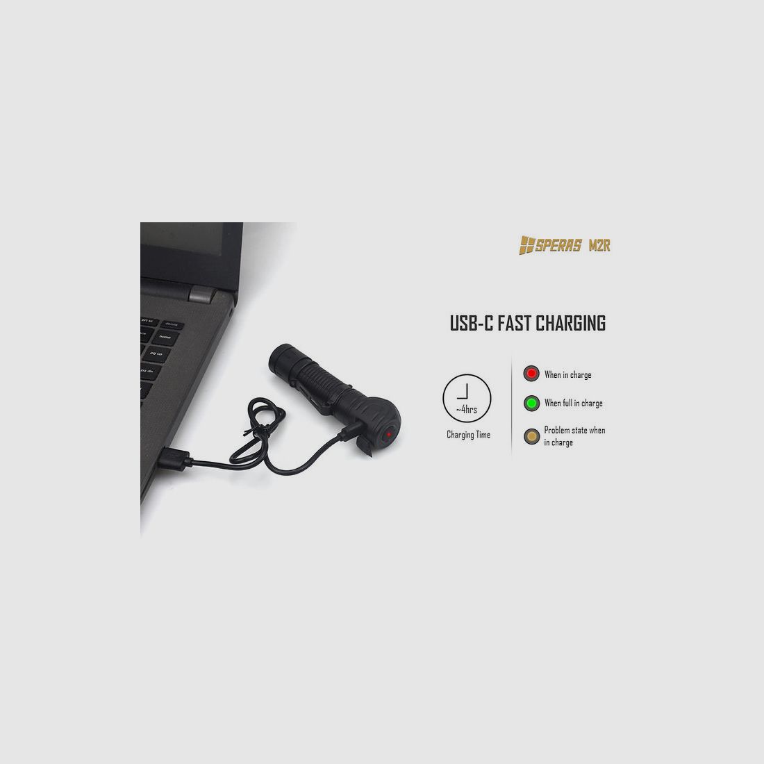 Speras M2R – 1200 Lumen – Raggio 125m, immagine 7 di 8