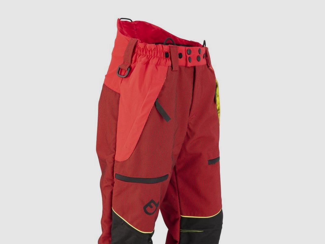 Farm-Land Herren Sauenschutzhose Mulligan Protect Kurzgröße Rot