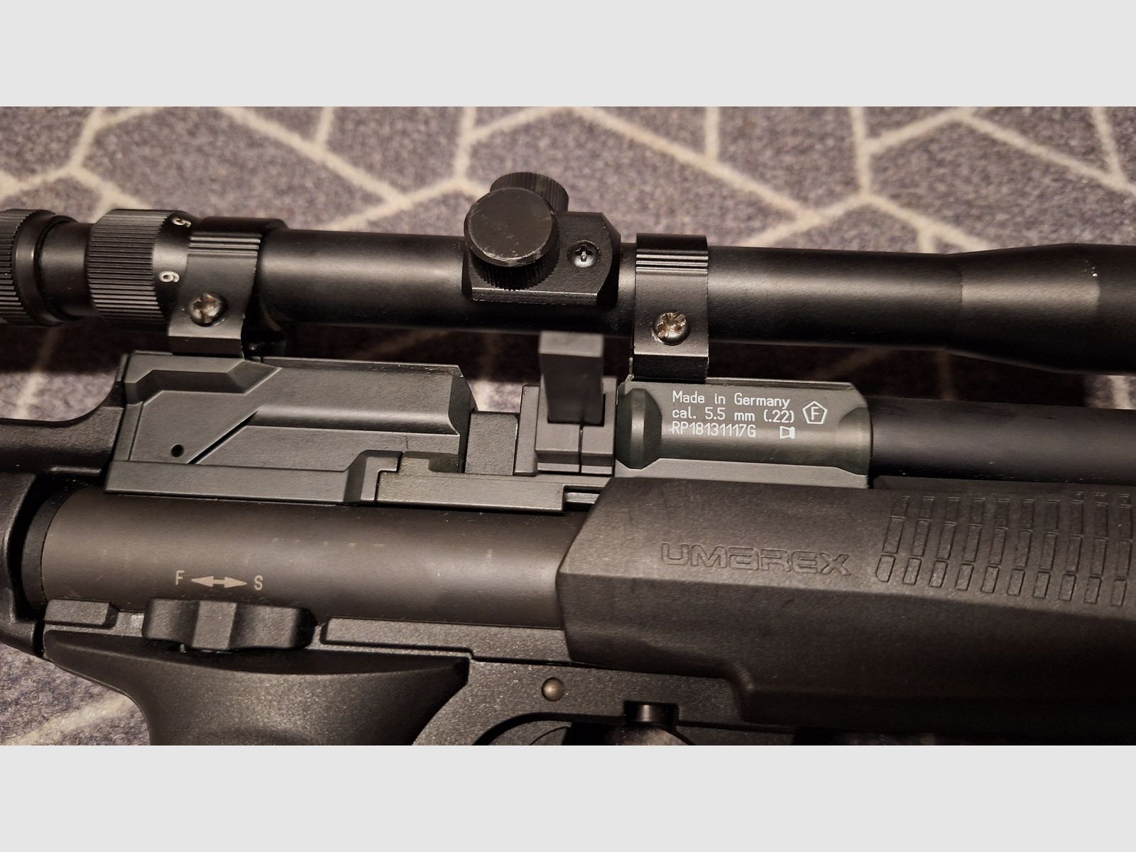 Umarex RP5 5,5 mm CO2 Pump Action Carbine Kit - zeldzaamheid!
