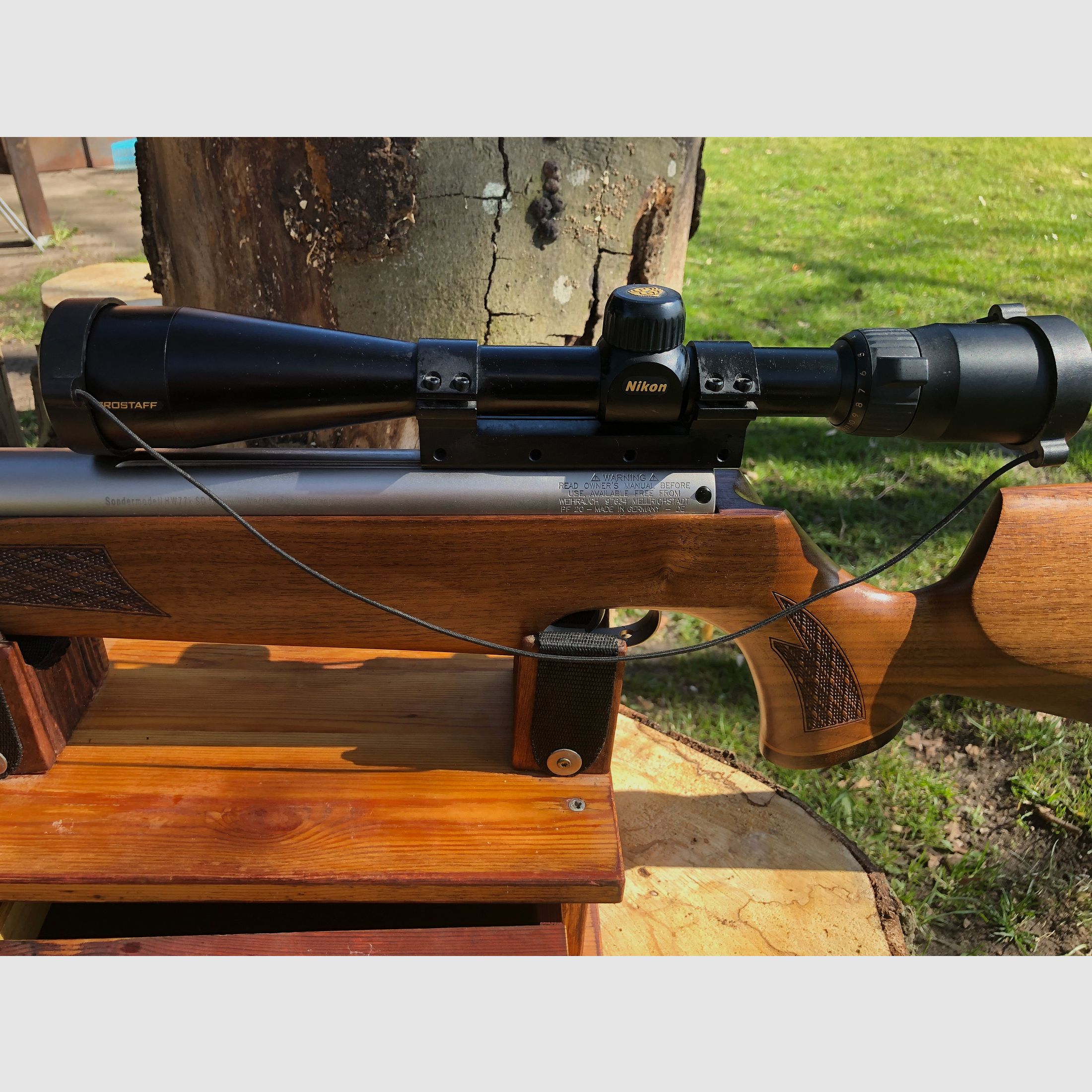 Luftgewehr Weihrauch HW 77 Custom Sondermodell 4,5 mm