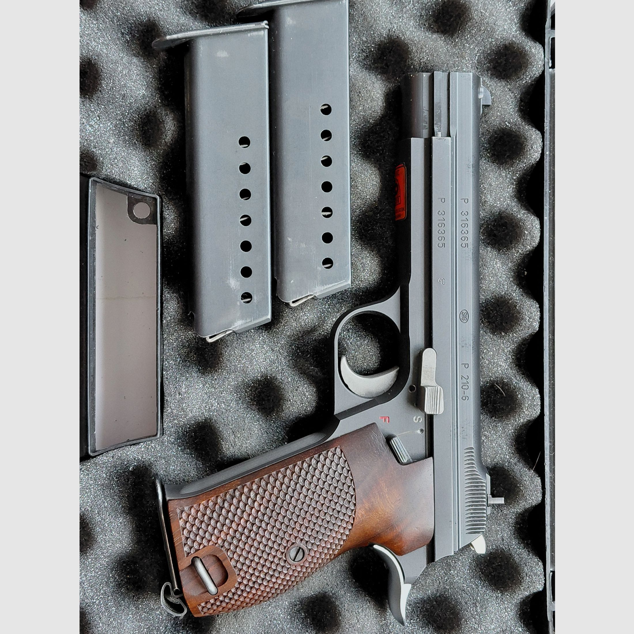 <SIG P210 -6 avec visée Berty