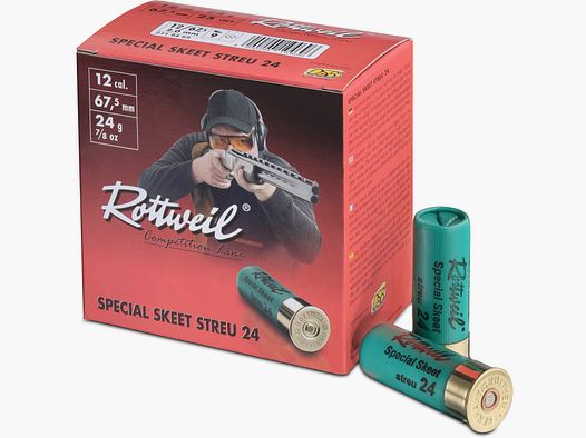 Rottweil Sp.Skeet Streu 24 2,0 12/67,5, 25 Patronen