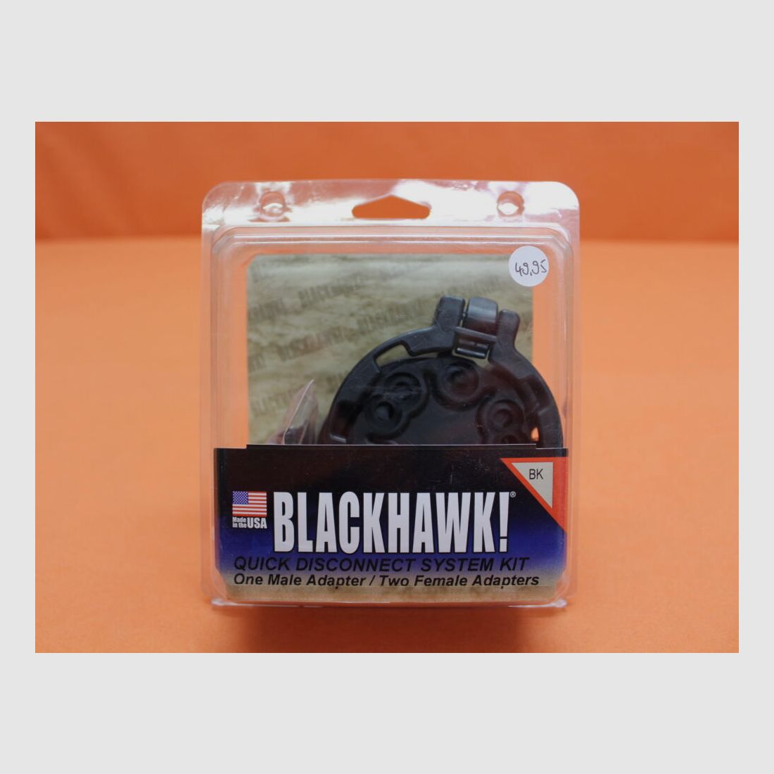 Blackhawk Blackhawk SERPA Quick Disconnect System Kit zwart 2 st. Vrouwelijk + 1 st. Mannelijk (45430950BK)