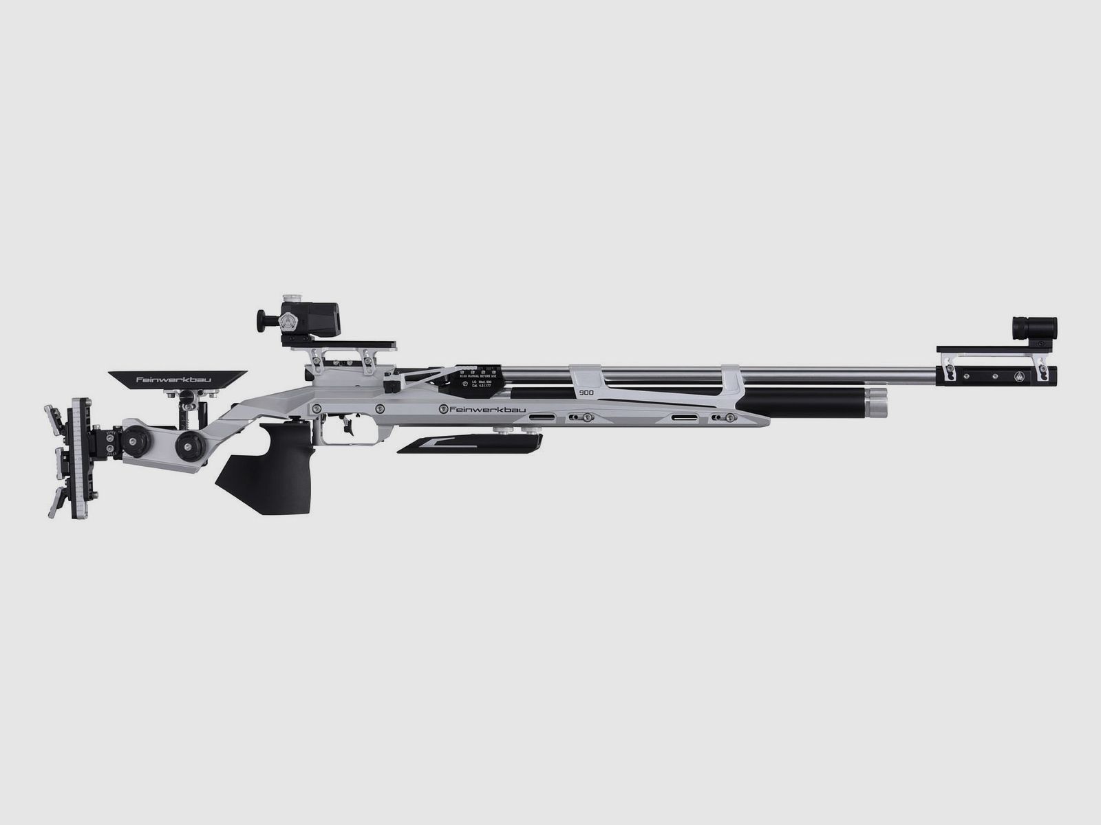 Feinwerkbau 900 Alu Silber Griff Gr. M rechts Luftgewehr Match