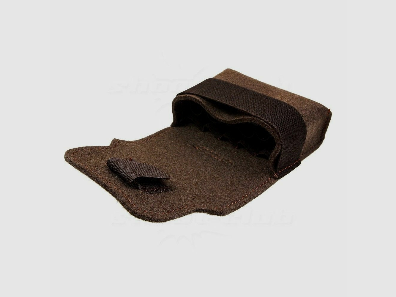 Albrecht Kind GmbH felt cartridge case for 5 bullet cartridges and 4