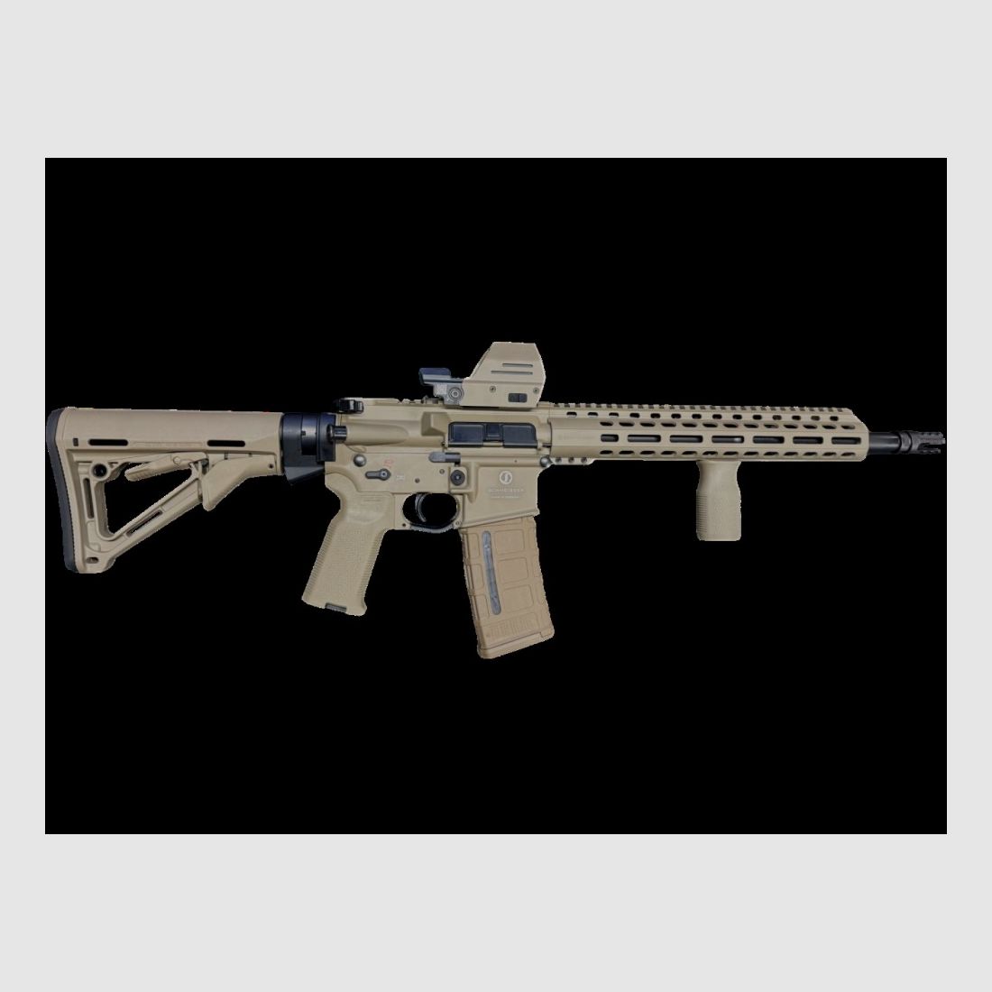 Halbautomat Schmeisser AR15 M4FL , .223Rem, 14.5", Special Edition FDE