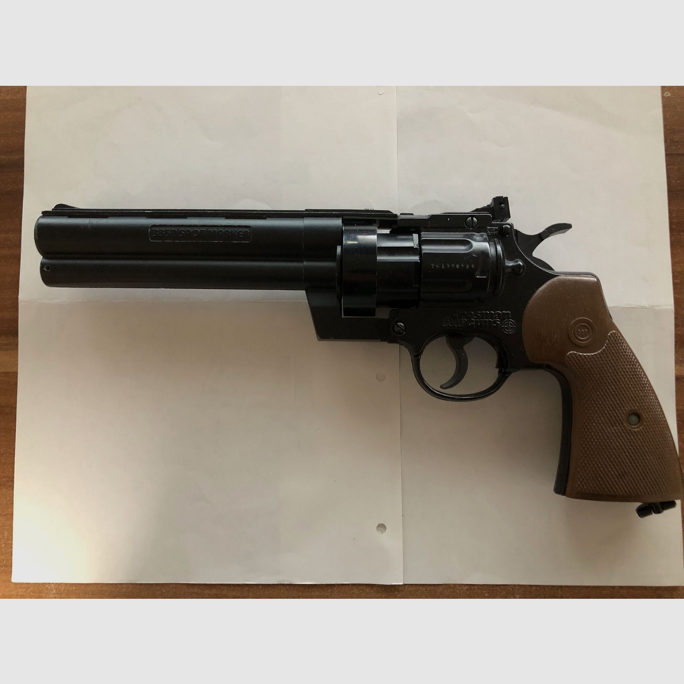 Training revolver (caliber 357) for the discipline 2.55.