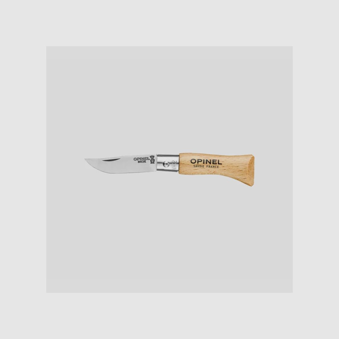 Coltello OPINEL n. 02 in acciaio inox, immagine 1 di 4