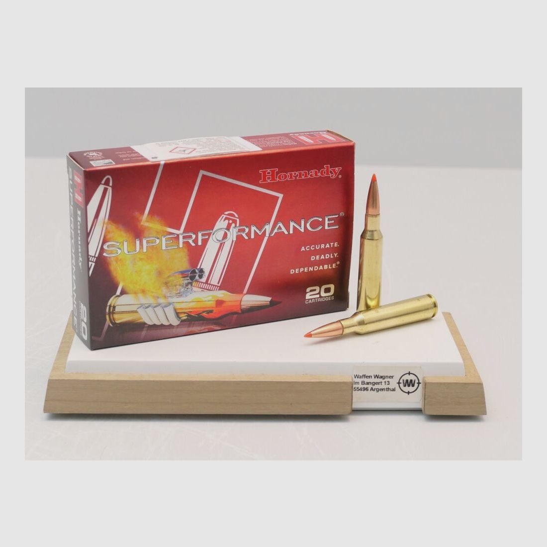 Hornady SST 140grs à20
