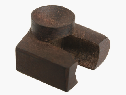 Talon de chargeur en bois pour pistolet Luger P08 (reproduction)
