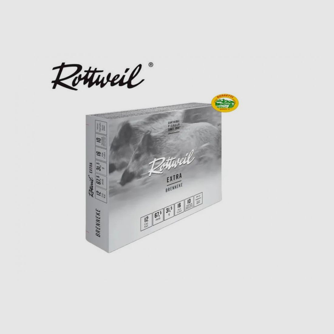 ROTTWEIL Patronen Extra Brenneke Magnum Kal.20 gr.28,5