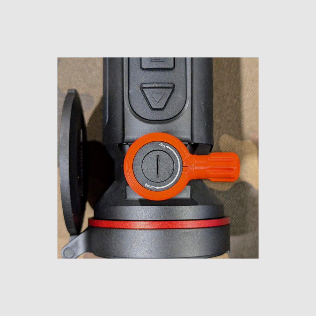 For Hikmicro Thunder 3.0 attachment devices: Quick adjustment lever for thermal imaging camera focus