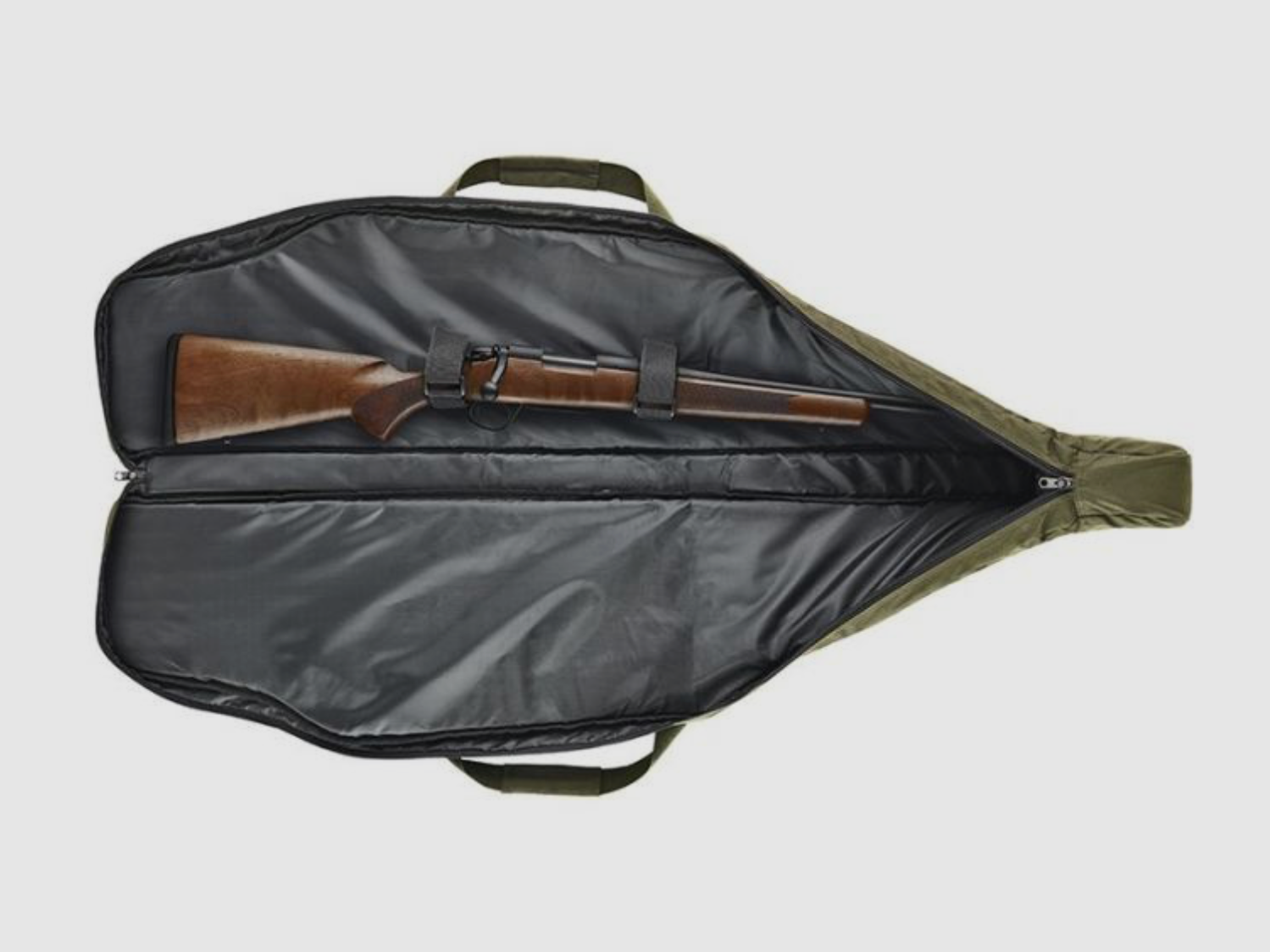 Bergara Futteral Langwaffenfutteral Groen Afmetingen 108x15,6x30 cm