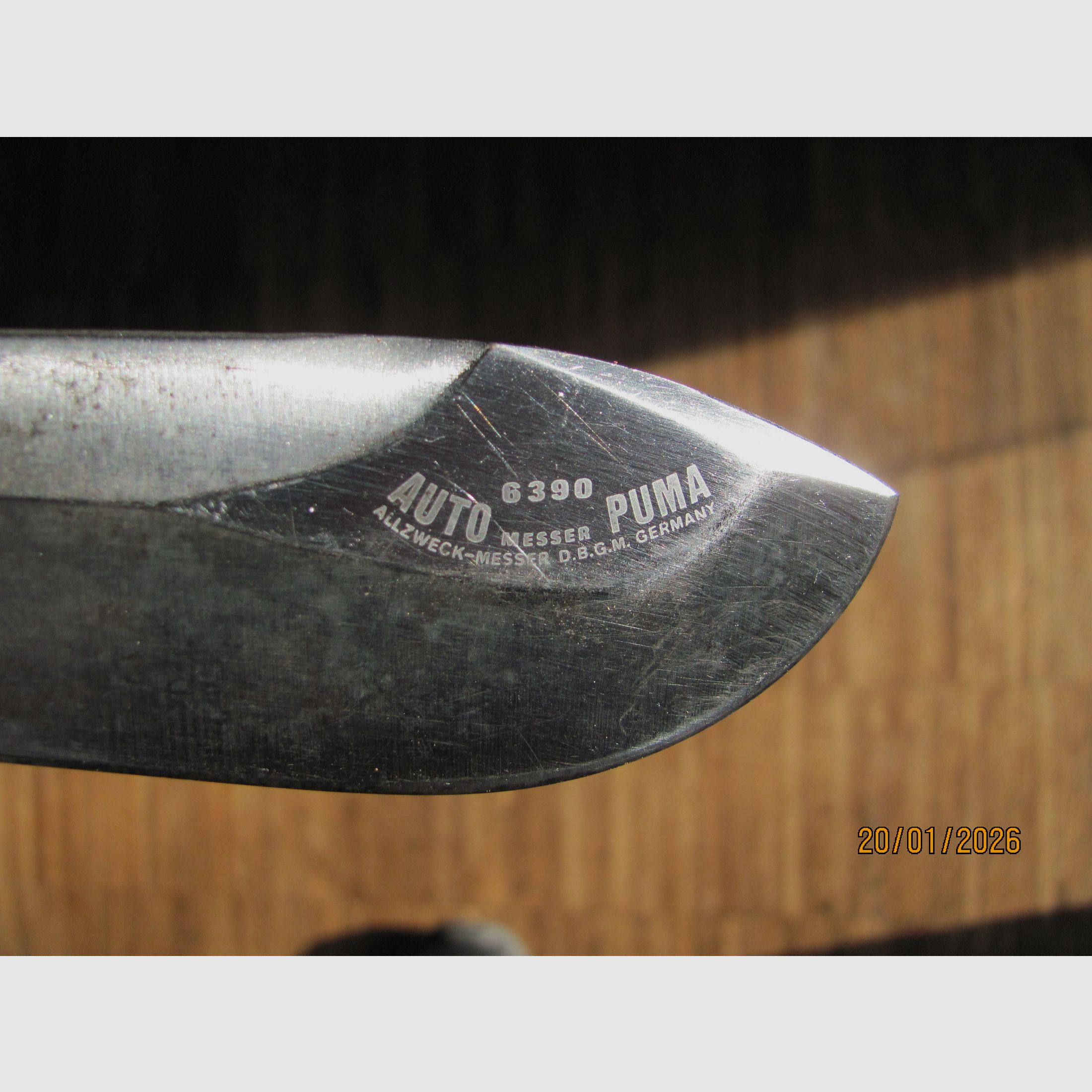 Original Puma Auto Messer 6390 - geführt, ohne Schäden #2