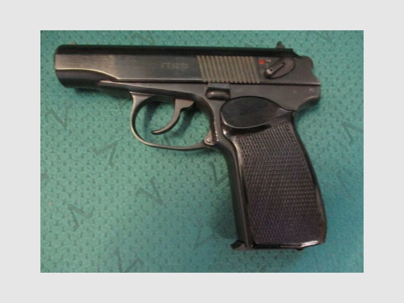Pistole Makarov russisch 9mm Makarov mit Ersatzmagazin M