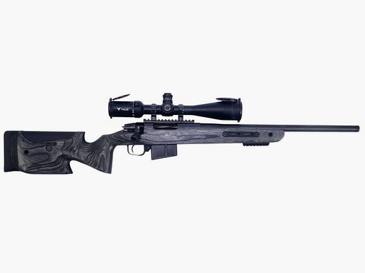 Brenner BR20 PTM Laminated, sztucer powtarzalny, .308 Win 22" lufa bull również dostępny w zestawie. Obrazek pokazuje konfigurację zestawu