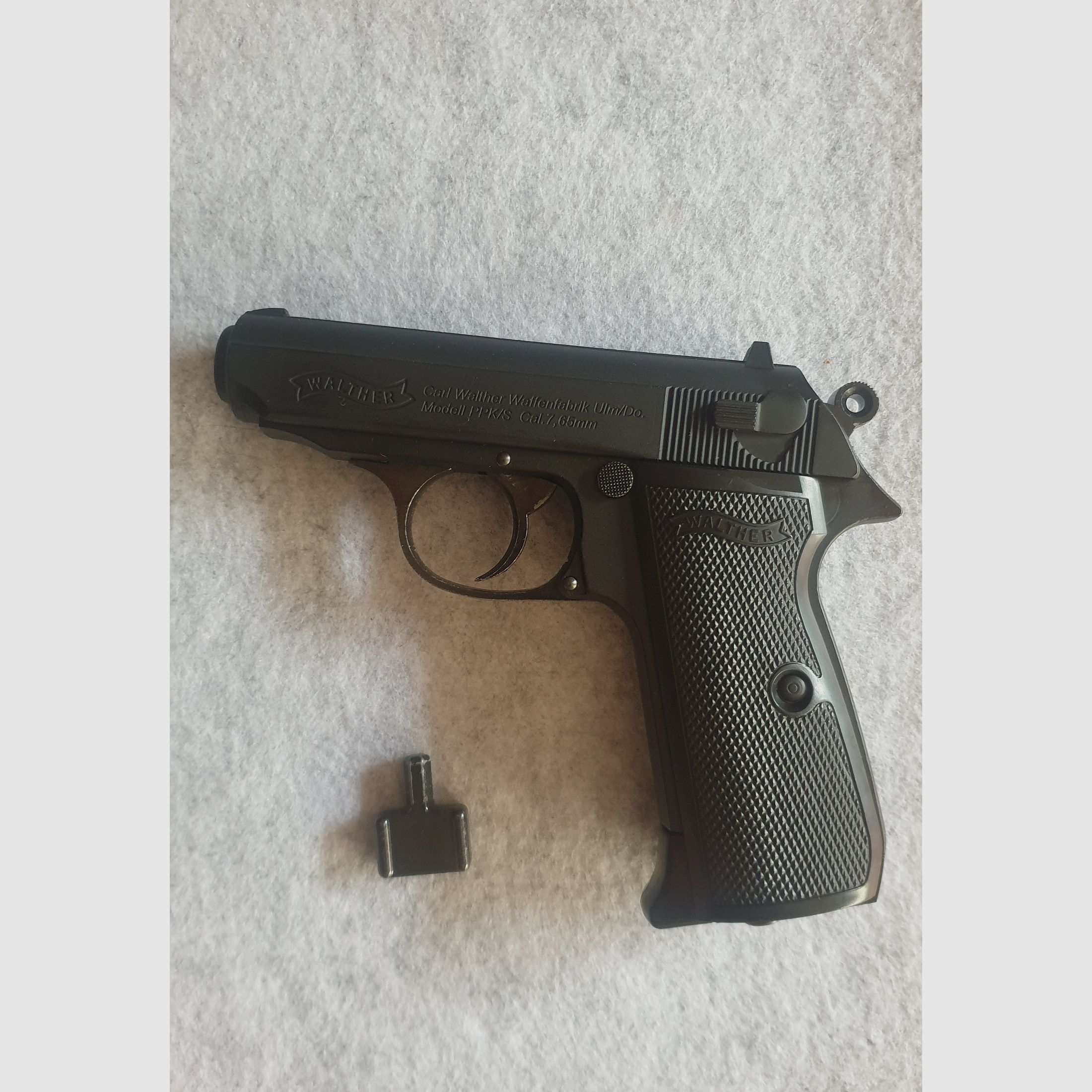 Walther PPK/S CO2-pistool met blowback 4,5 mm BB