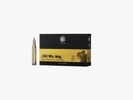 RWS .300 Win Mag. TARGET ELITE PLUS 12,3g/190gr