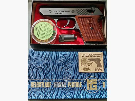 Röhm RG 9 Schreckschusspistole, Kal. 8mm Knall