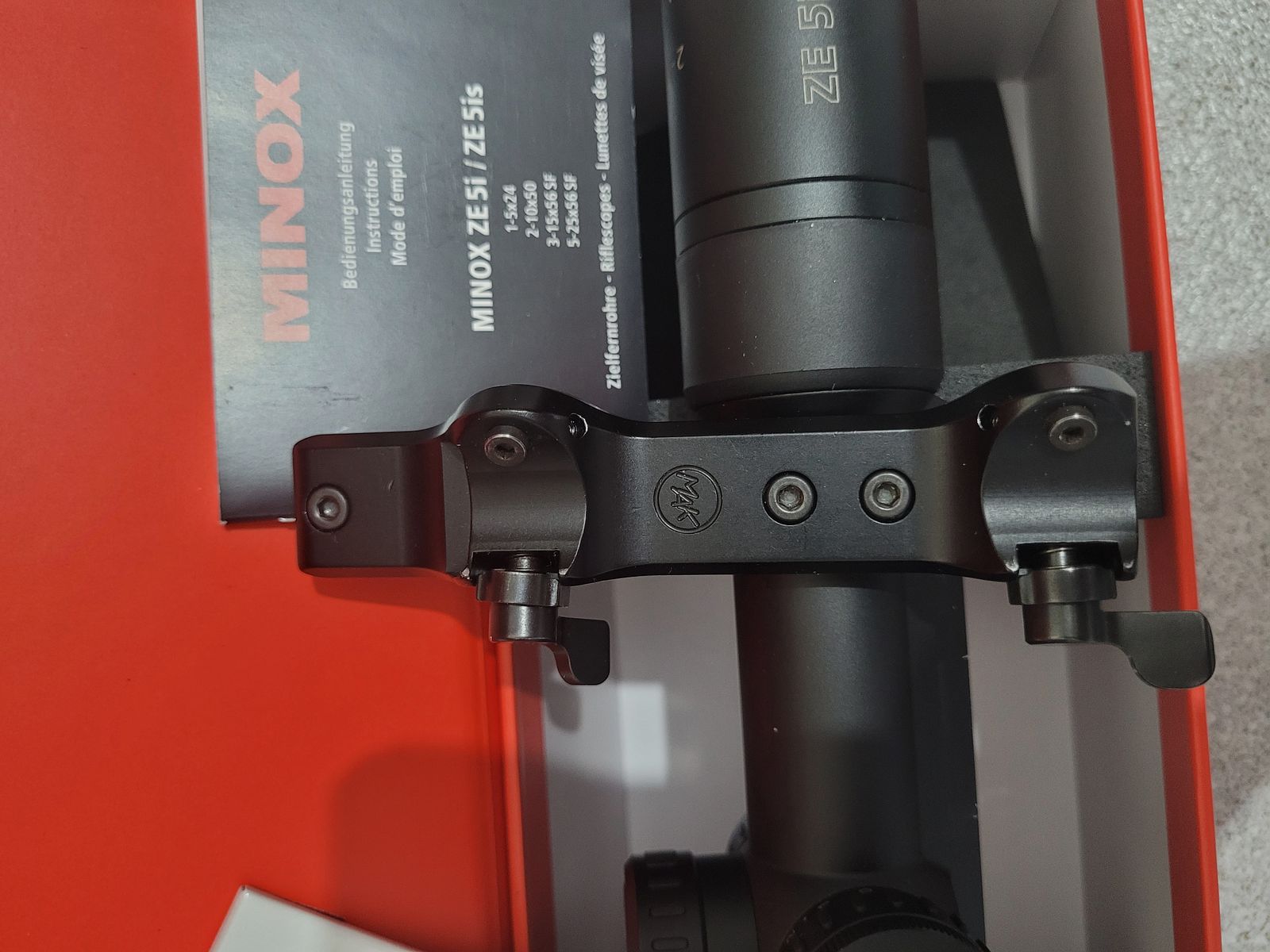 Minox 2-10x50 ZE5i S mit Schiene inkl. MAK BSM Blaser neuwertig!!!