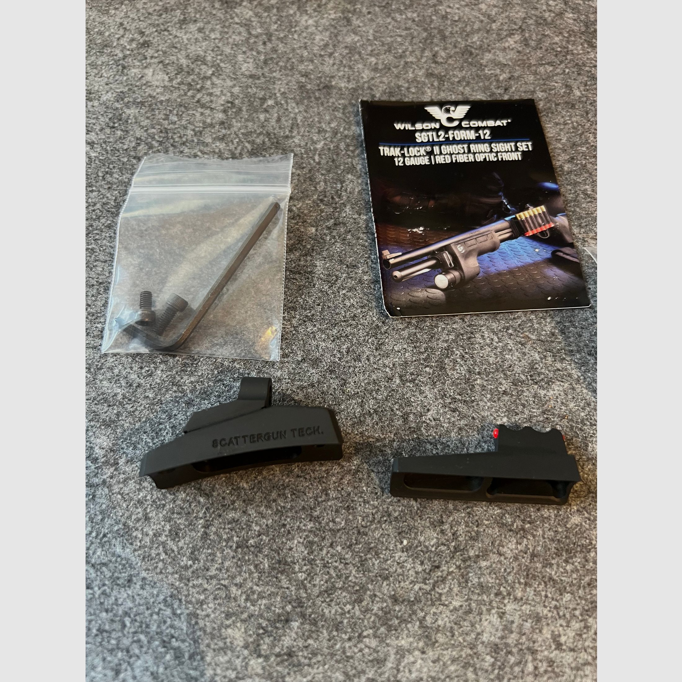 Wilson Combat TRAK-LOCK Ghost Ring Sight Set Remington 870