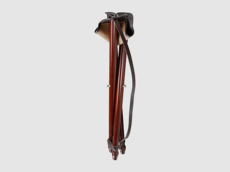 Forest & Wood Tripod Seat Chair with Leather