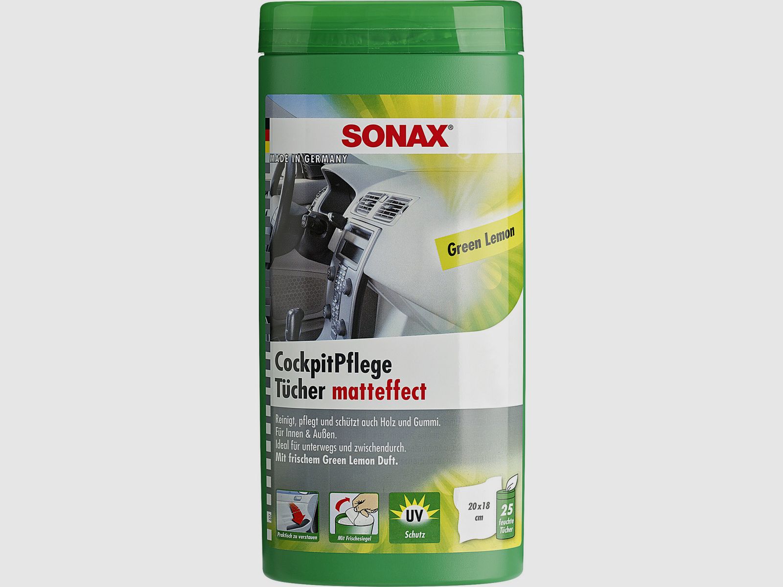 Toallitas de cuidado del salpicadero Sonax