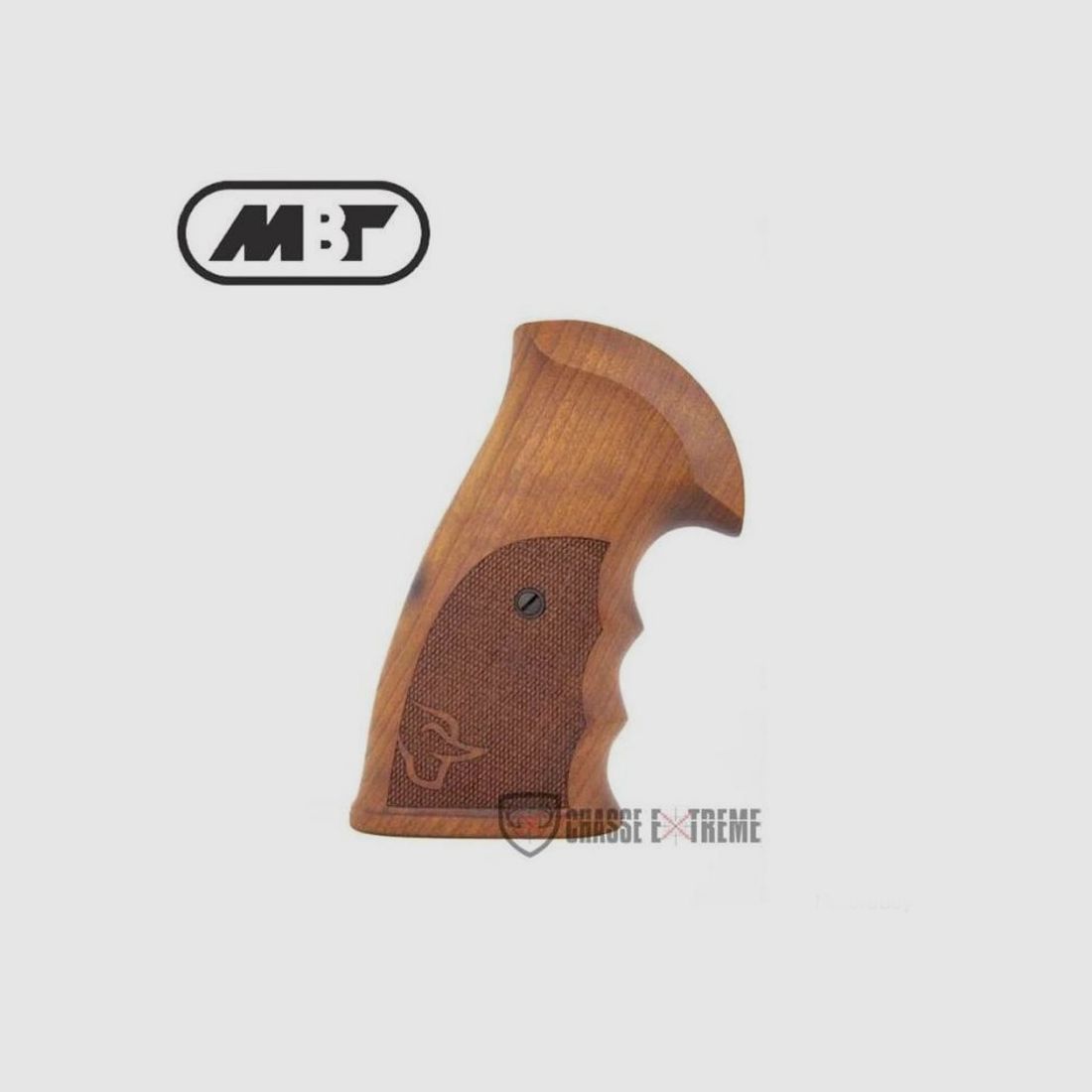 Griff Holz Daumenauflage MBT Logo Taurus