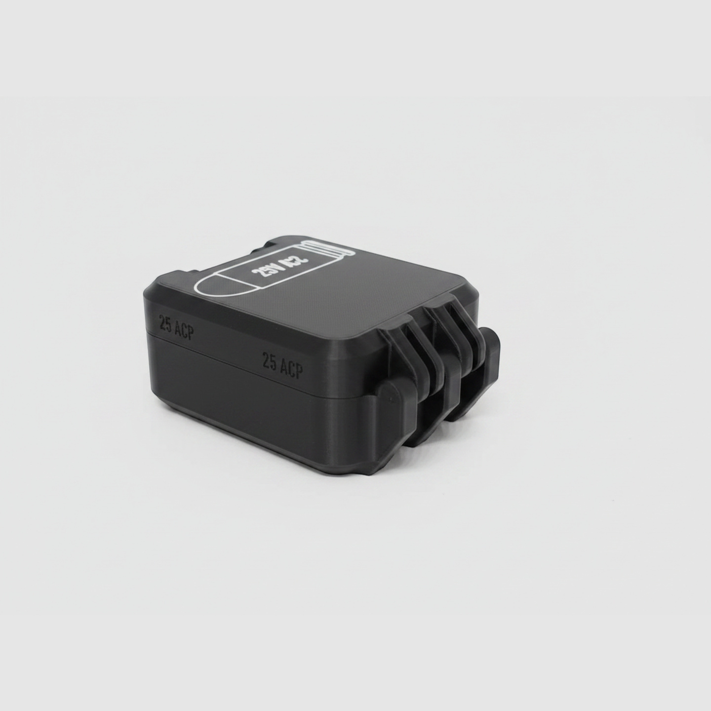Filamelt Munitionsbox / 25 ACP / 'Klapp- / Rastdeckel' / Patronenbox, Ammo Box