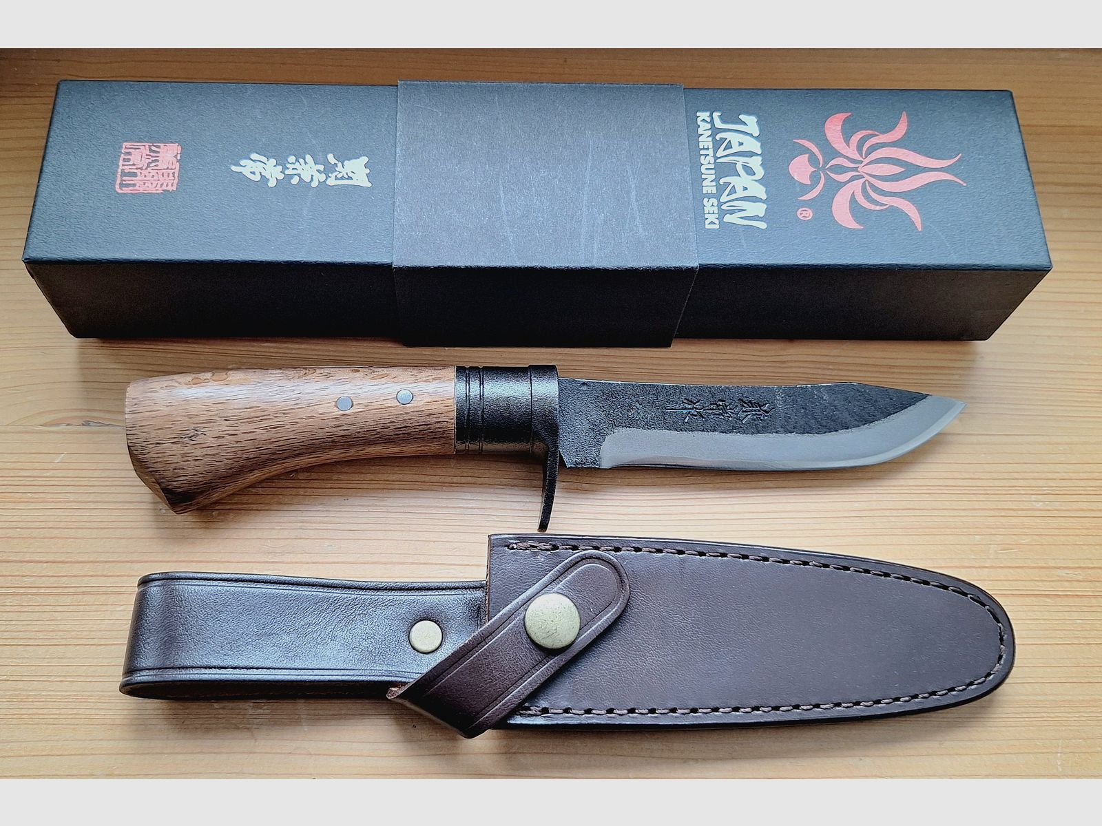 NUOVO Kanetsune Seki Sabaki 2 KB250 coltello 115mm Giappone Caccia