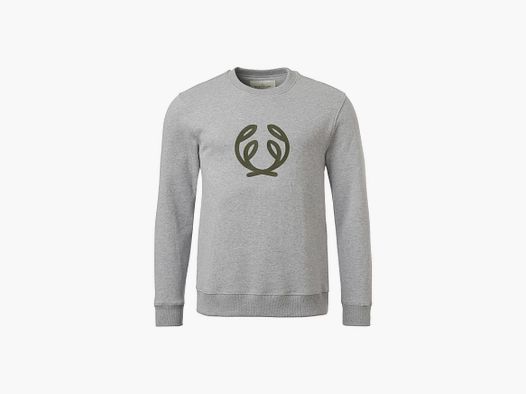 Chevalier Symbol Langarmshirt Herren, XS, Grau