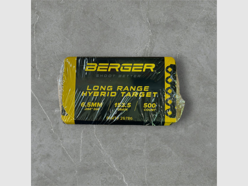 .264 153,5 gr Long Range Hybrid Target 100 Geschosse Berger