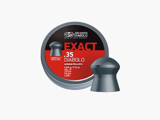 Pallini cal. 9 JSB .35 Exact 100 pz 5,25 g