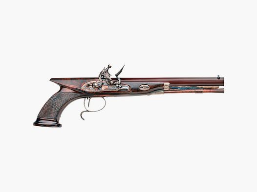Davide Pedersoli Tatham & Egg flintlock muzzleloader pistol (With smooth running)