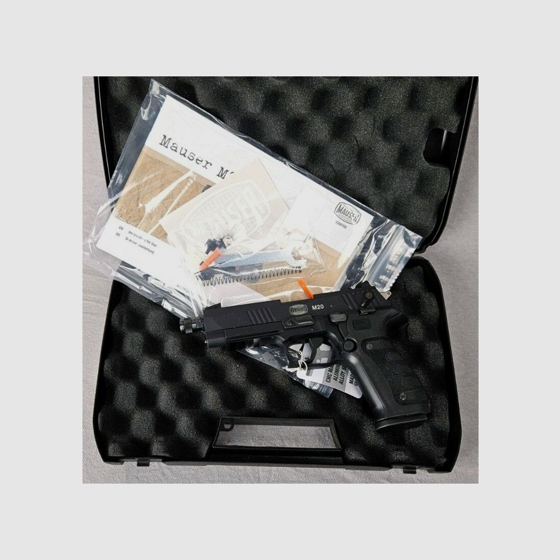 German Sport Guns GmbH (G.S.G.) Mauser M20 Black Cerakote SD