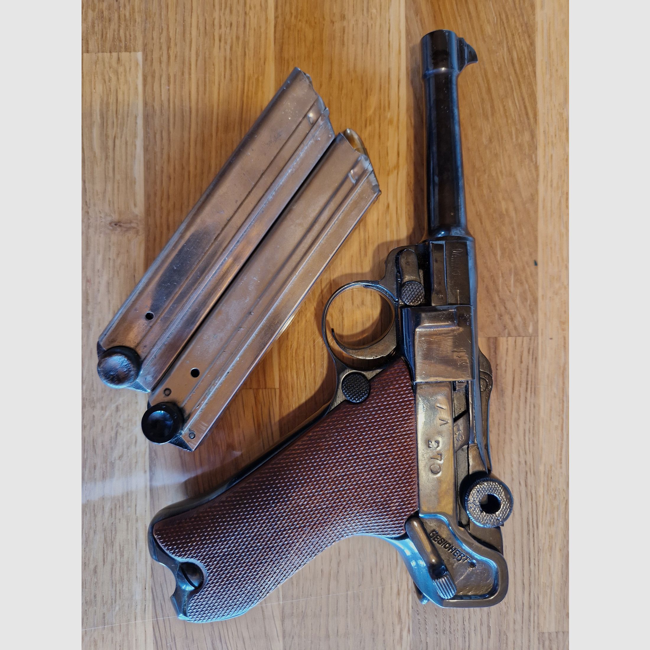 Mauser P08 Luger, 9 mm