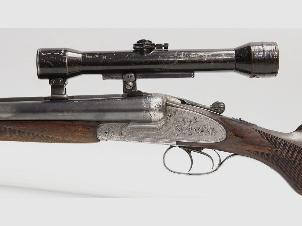 Sauer & Sohn side lock double barrel shotgun