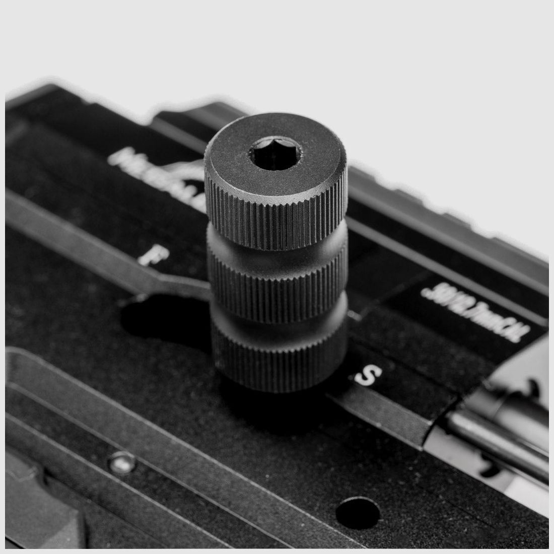 Repeater Lever | XXL | Repeater Lever | MEGALODON | CNC ALU | black anodized, image 1 of 5
