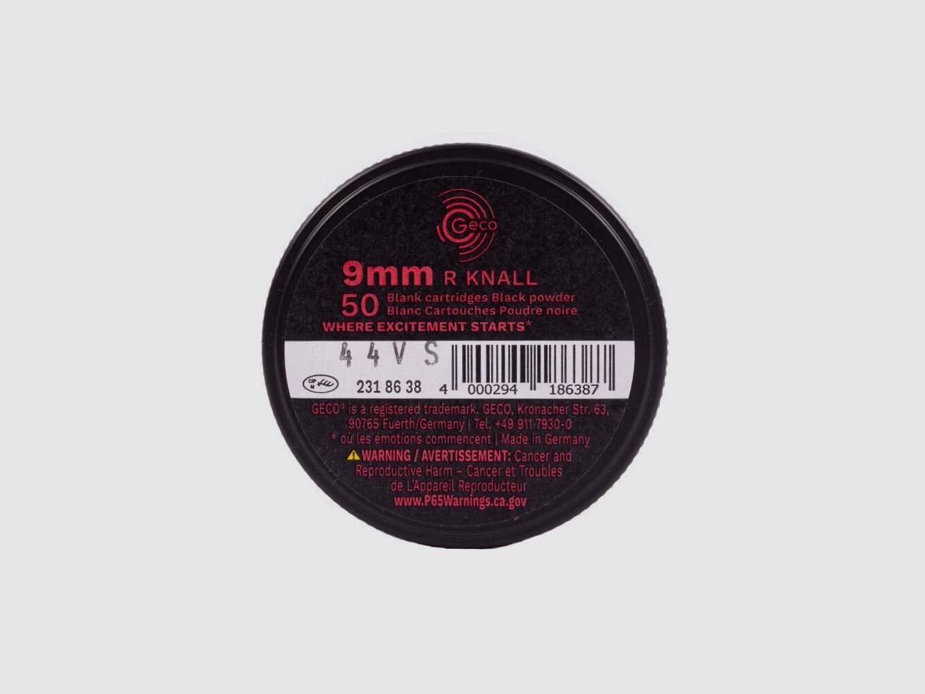 Geco Blank 50St 9mmRK