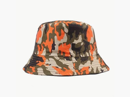 Tarnmütze Camofalge orange/schwarz