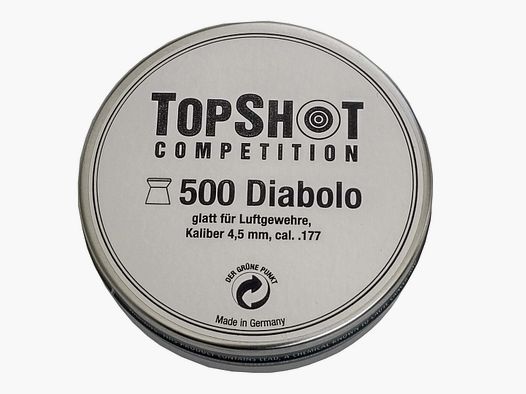 TOPSHOT Diabolo Competition gładki 4,5mm