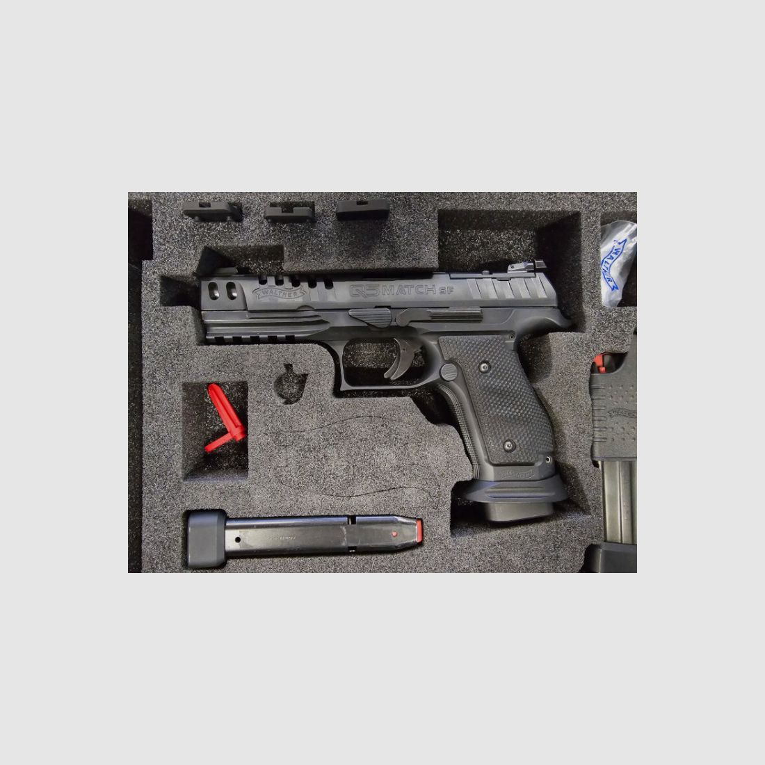 Walther Pistole Q5 Match SF Champion OR schwarz - 9mm Luger UVP: 1799€