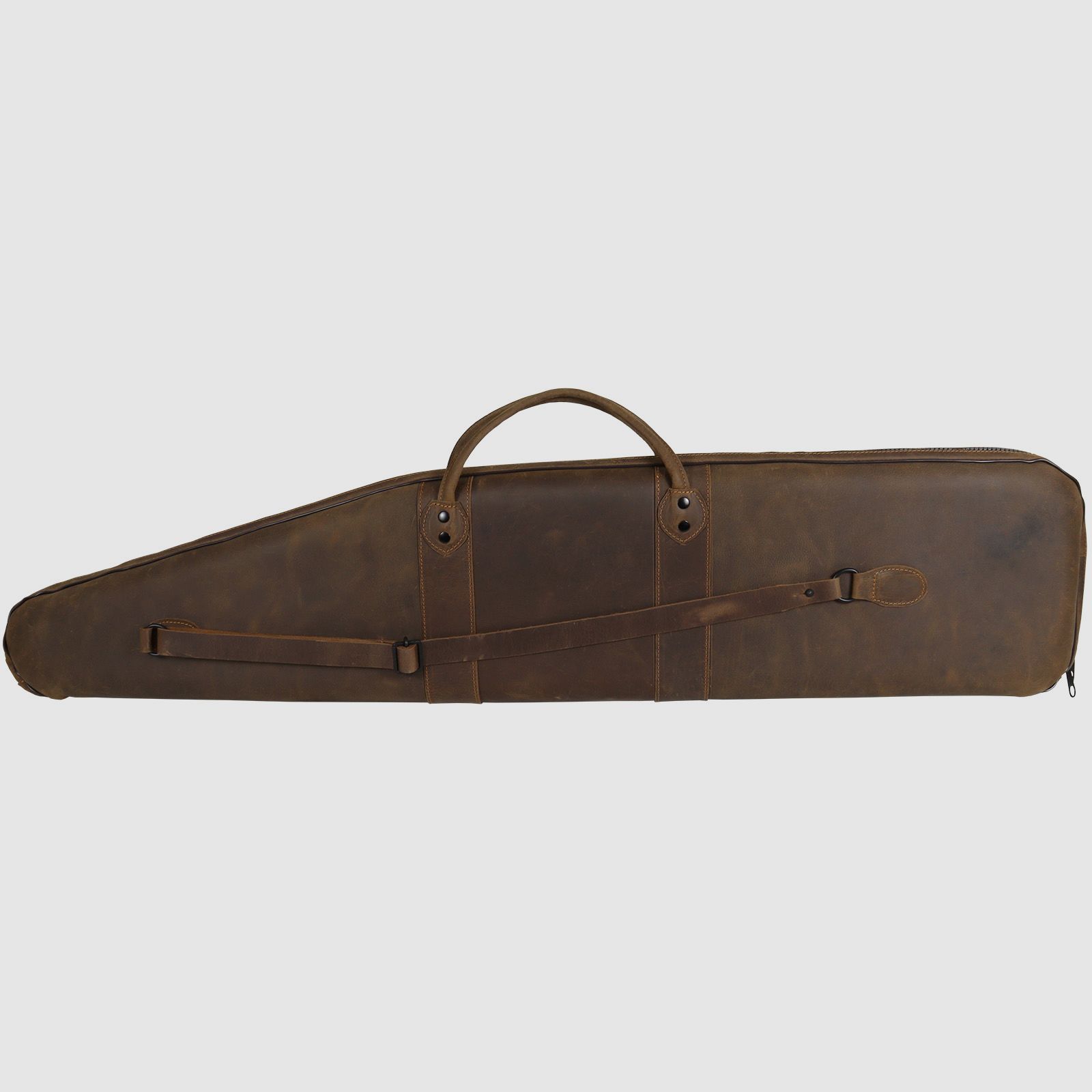 Funda acolchada de cuero de búfalo autoinflable