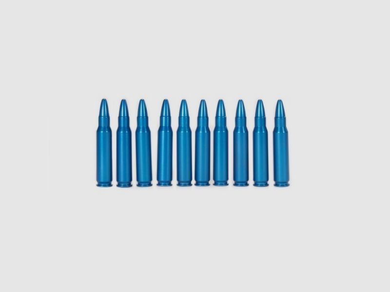 10 Pufferpatronen 308Win blau