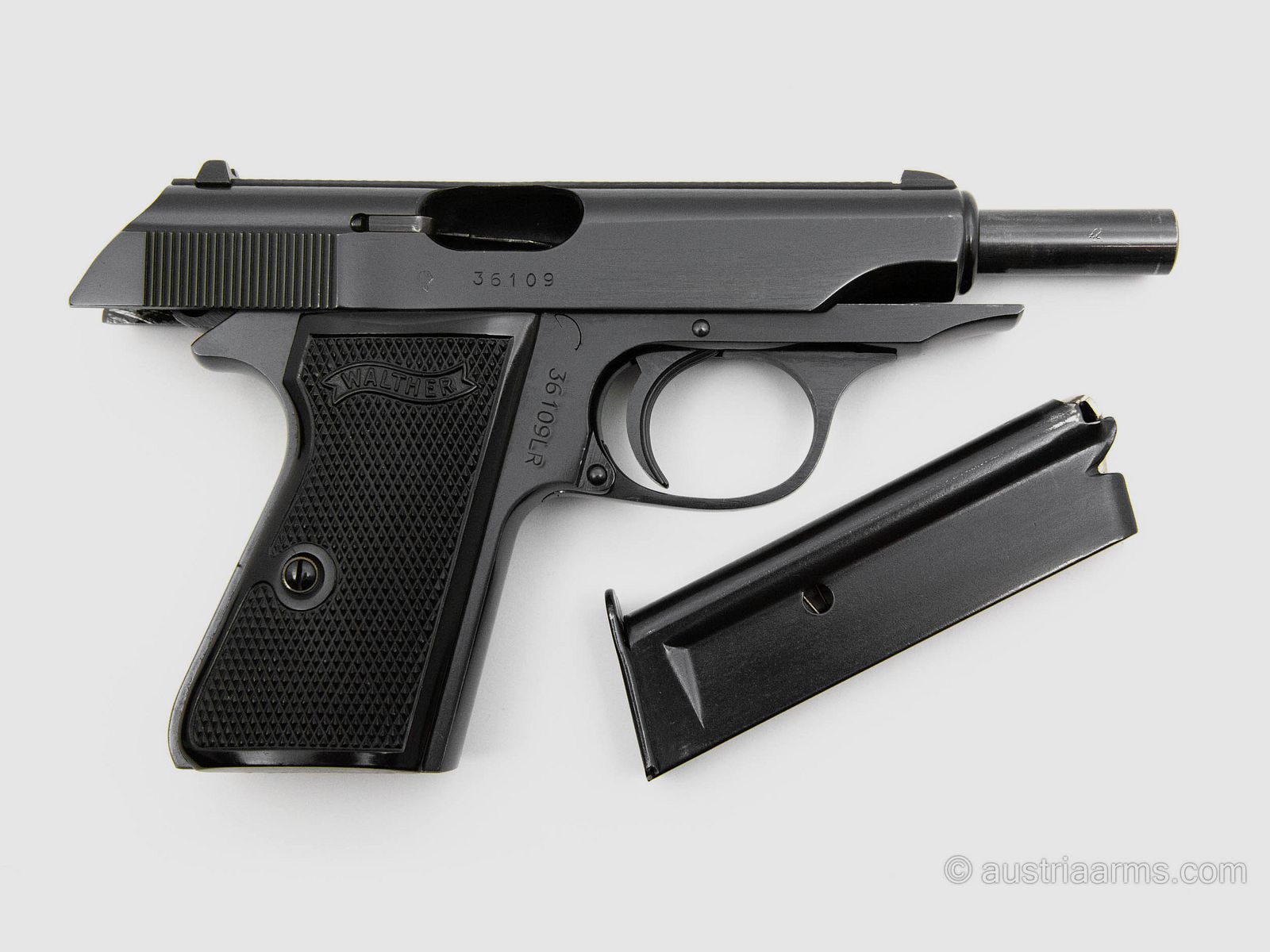Walther PP Ulm/Do, Anno di produzione 1972, .22 LR, immagine 2 di 5