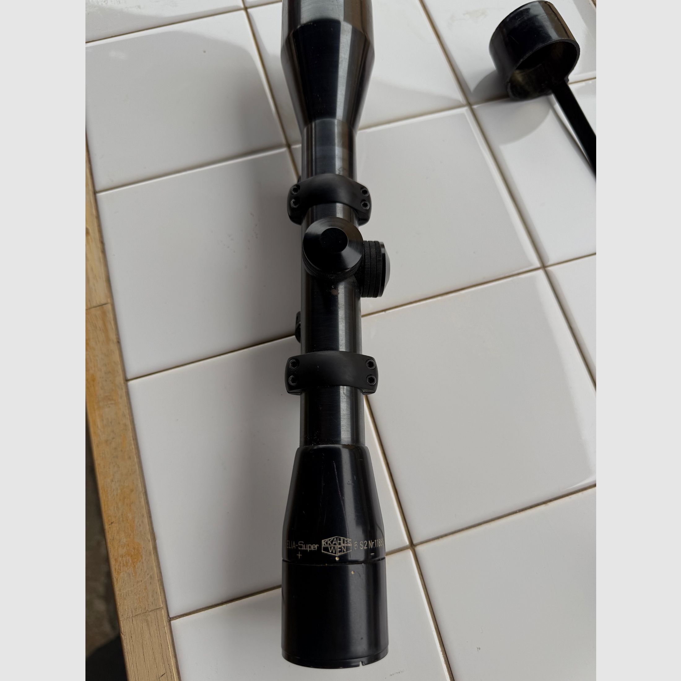 Kahles Helia Super 6x42 Abs. 1 with Blaser saddle mount 26mm